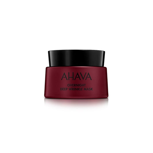 AHAVA Apple of Sodom Overnight Deep Wrinkle Anti-Aging Mask - Nourishing Gel-based Mask to Combat Deep Wrinkles, Restores Skin's Ability to Repair Beauty & Personal Care AHAVA