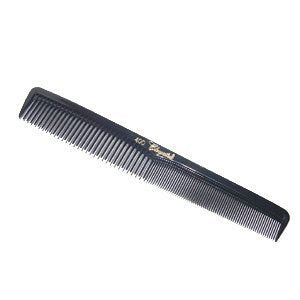 Krest Combs Cleopatra 7 inch All Purpose BLACK Professional Styler Combs 12-ct. No. 400