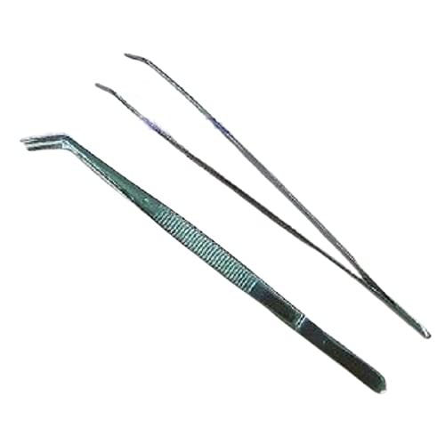 Deluxe 6" Bent Tweezers (Set of 2) Beauty and Personal Care Cutex