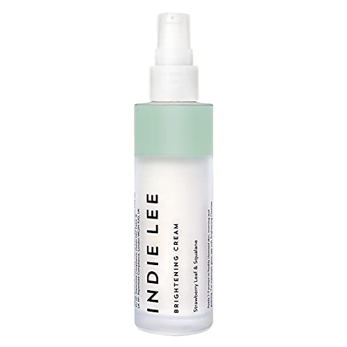Indie Lee Brightening Cream - Centella Asiatica & Strawberry Leaf Extract for a Radiant, Antioxidant Plumping Cream - Moisturizing Face Cream Beauty & Personal Care Indie Lee