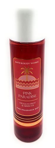 Bath and Body Works Pink Paradise Fine Fragrance Mist 8 Fluid Ounce Spray Beauty & Personal Care Bath & Body Works