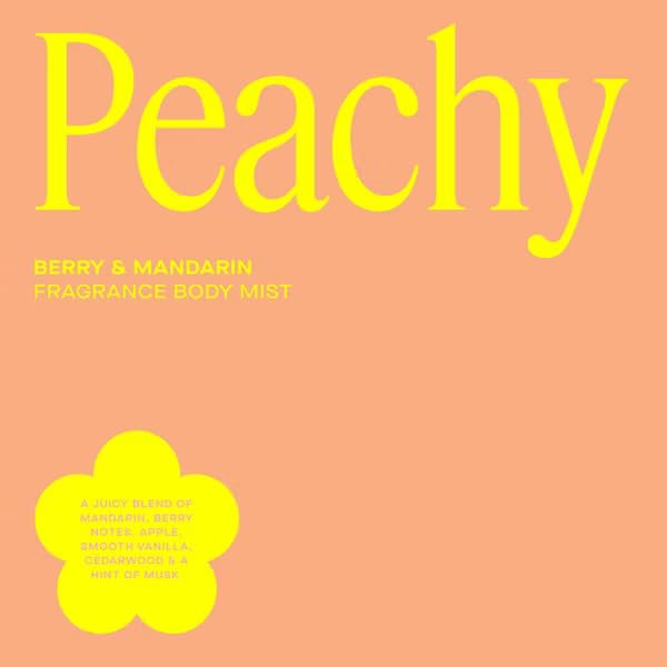 Daise Peachy Women’s Body Mist, 3.38 fl oz - Fruity Berry & Mandarin Fragrance Spray for Everyday Fresh Scent Beauty & Personal Care Daise