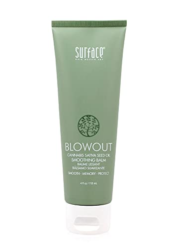 SURFACE Hair Blowout Smoothing Balm- Organic Ingredients for Women and Men, Heat-Resistant with Babassu Oil for Longer Lasting Blowouts - 4 fl oz Beauty & Personal Care SURFACE