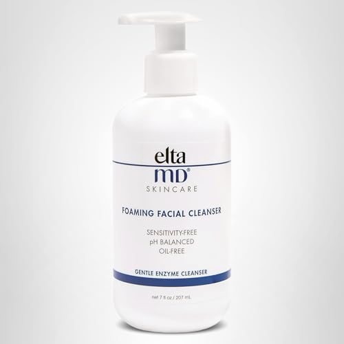 EltaMD Foaming Facial Cleanser Face Wash, Gentle Foaming Face Wash and Makeup Remover, Oil Free , 7 oz Pump Beauty & Personal Care EltaMD