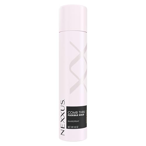 Nexxus Flexible Hold Hairspray Comb Thru for a Lightweight, Brushable Hold, with StyleProtect Technology 10 oz Beauty & Personal Care Nexxus