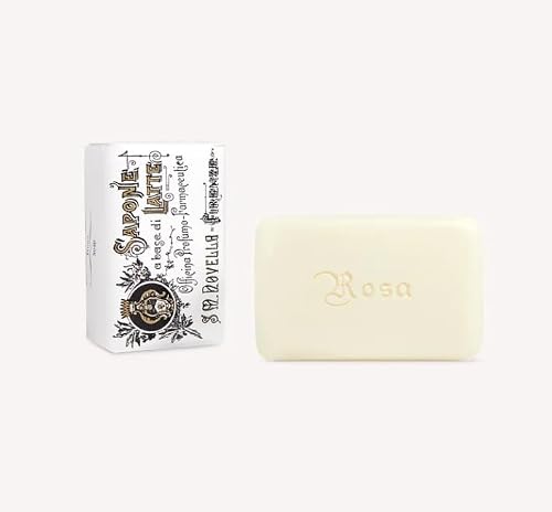 Santa Maria Novella Rosa Milk Soap, 3.5 Oz Beauty & Personal Care Santa Maria Novella