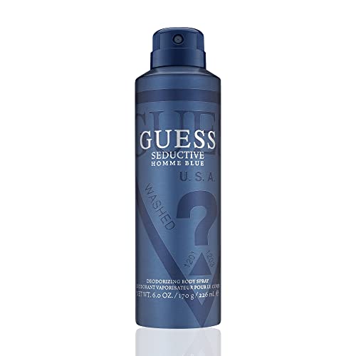 Guess Guess Seductive Homme Blue Men Body Spray, 6 Ounce (Pack of 1) Beauty & Personal Care GUESS