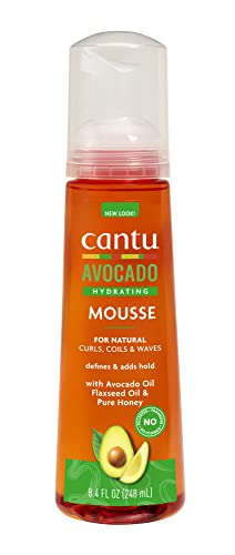 Cantu Avocado Hydrating Mousse, 8.4 fl oz (248 ml) Beauty & Personal Care Cantu