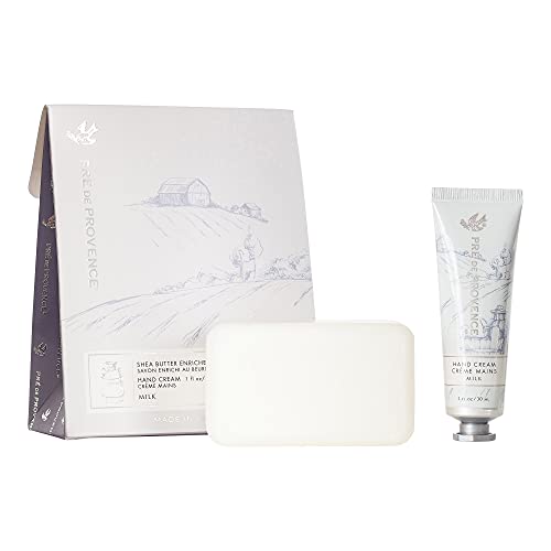 Pre de Provence Gift Set Collection 150 Gram Soap Bar & 1 fl oz Hand Cream, Milk Beauty & Personal Care Pre de Provence