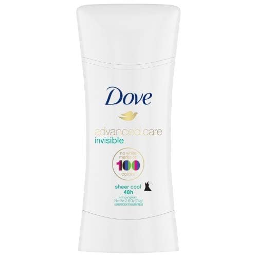 Dove Antiperspirant Deodorant Advanced Care Sheer Cool 2.6 oz (Pack of 4) Beauty and Personal Care Dove