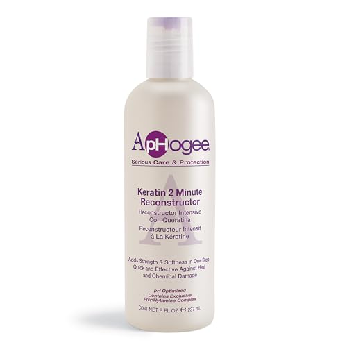 Aphogee Keratin 2 Minute Reconstructor, 8 fl oz - Deep Conditioner for Color-Treated & Heat-Styled Hair, Smooths & Adds Shine Beauty & Personal Care Aphogee