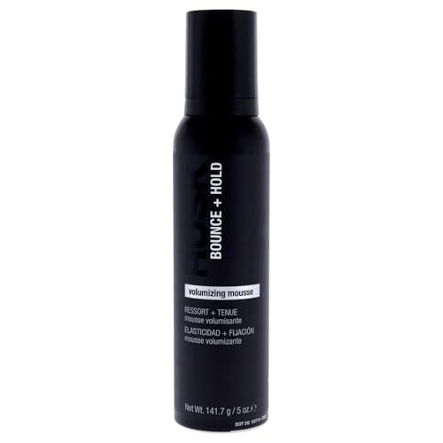 RUSK Volumizing Mousse, Bounce + Hold, Builds Long Lasting Volume, Increases Softness, Body, and Shine, 5 oz Beauty & Personal Care RUSK