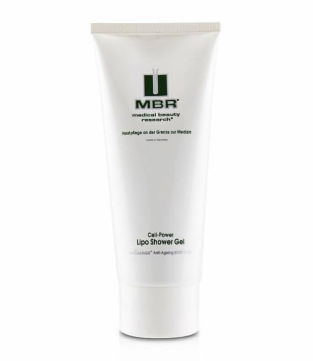 MBR Medical Beauty Research MBR CELL POWER LIPO SHOWER GEL, 6.8 Fl Oz (Pack of 1), Clear Beauty & Personal Care MBR