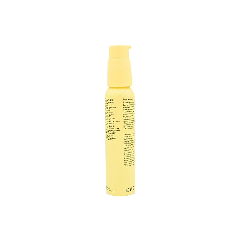 Dieux Ethereal Makeup Removing Concentrated Cleansing Oil - 3.38 oz Waterproof Makeup & Sunscreen Melting Oil for Soft, Clean Skin