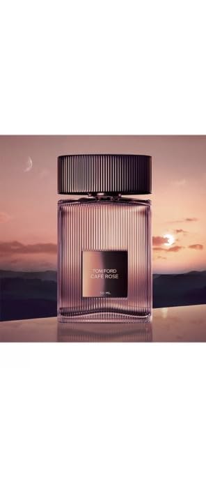 Tom Ford Cafe Rose Eau De Perfum set 1.7 fl oz/ 50 ml with Travel Spray 0.34 fl oz/ 10 ml Beauty & Personal Care Tom Ford
