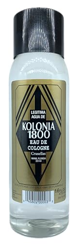 Crusellas Legitima Agua de Kolonia 1800 Natural Splash Cologne 16 Fl. Oz. Beauty & Personal Care Crusellas