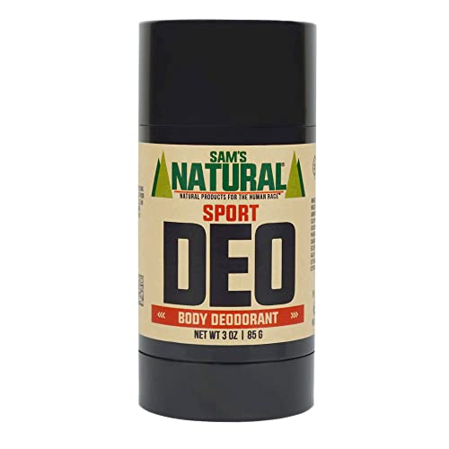 Sam’s Natural Deodorant - Sport - Holiday Gifts - Stocking Stuffers - Gifts for Men - Aluminum Free DEO - No phthalates, parabens, sulfates, or dyes Beauty and Personal Care Sam's Natural