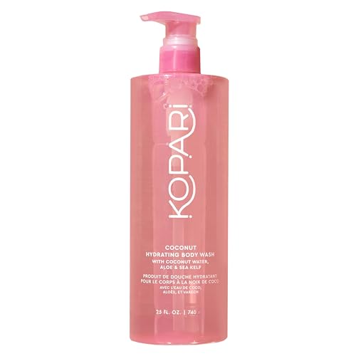 Kopari Jumbo Coconut Hydrating Body Wash with Organic Coconut Water, Sea Kelp and Aloe Vera, Luxurious Gel to Foam, Sweet Coconut & Vanilla, 25 oz Beauty & Personal Care Kopari