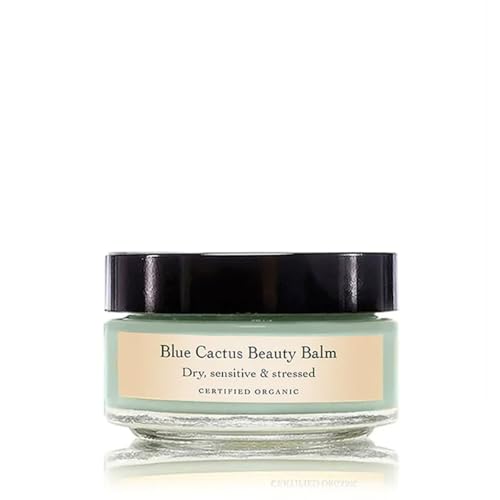 evanhealy Blue Cactus Beauty Balm - Organic Prickly Pear & Blue Tansy Flower - Soothing, Calming, Moisture Balm for All Skin Beauty and Personal Care evanhealy