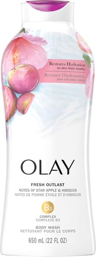 Olay Fresh Outlast Body Wash, Star Apple & Hibiscus, 22 oz Beauty & Personal Care Olay