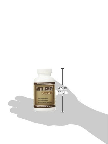 Anti Gray Hair 7050 Restore Natural Hair Color 60 Capsules Per Bottle (3 Bottles) Beauty & Personal Care MÄRITZMAYER LABORATORIES