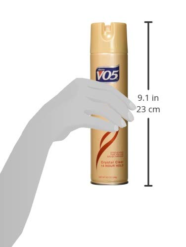 Alberto VO5 Crystal Clear Brush Out Hair Spray - Volumizing Hair Spray for Styling - Frizz and Humidity Control - Clear Spray Formula - 8.5 oz Beauty & Personal Care Alberto VO5