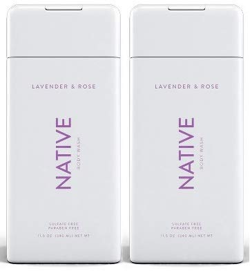 TKK Native Body Wash - Lavender & Rose 11.5 oz (340ml) - 2-PACK Beauty & Personal Care Intotal