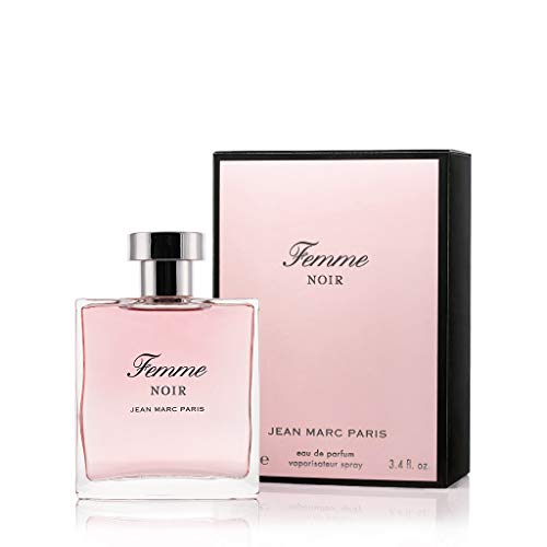 Jean Marc Paris Femme Noir Eau de Parfum Spray 100ml, Women's Floriental Perfume, 3.4 fl. oz, notes of Strawberries, Sweet Pink Rose, and Vanilla Beauty & Personal Care Jean Marc Paris