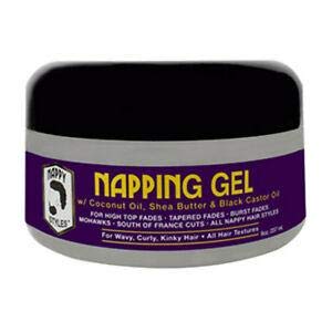 Nappy Styles Napping Gel With Coconut Oil, Shea Butter & Black Castor Oil 8 Oz Beauty & Personal Care Nappy Styles
