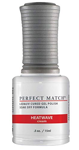 LeChat Perfect Match Gel Polish, Heatwave, 0.5 Fl Oz (PMS153)