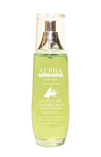 Tea Tree Lavender Mint Serum Organic hair And Skin Care by Alpha New York100 ml. / 3.38 fl.oz. Beauty & Personal Care ALPHA NEW YORK