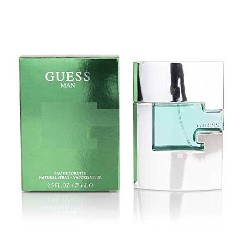 GUESS Man by GUESS, Eau De Toilette Cologne Spray for Men, 2.5 Fl Oz Beauty & Personal Care GUESS