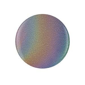 Gelish Chrome Stix Metallic Nail Art Powder: Silver Holographic, 0.5g
