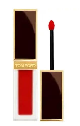 Tom Ford Liquid Lip Luxe Matte - Scarlet Rouge (warm toned meidum dark red) 0.20 oz / 6 ml. Beauty & Personal Care Tom Ford