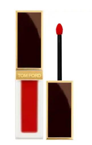 Tom Ford Liquid Lip Luxe Matte - Scarlet Rouge (warm toned meidum dark red) 0.20 oz / 6 ml. Beauty & Personal Care Tom Ford