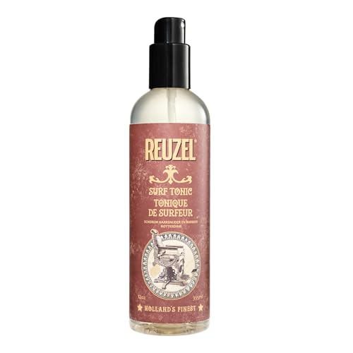 REUZEL Surf Tonic Sea Salt Spray For Men & Women Hair Texturizing Spray for Beachy Waves & Volume, Matte Finish Light Hold Styling Spray, Vegan Beauty & Personal Care REUZEL