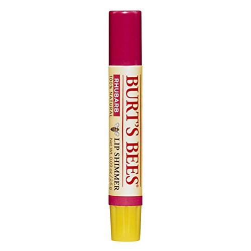 Burt's Bees Lip Shimmer Rhubarb - 0.09 oz Beauty & Personal Care Burt's Bees