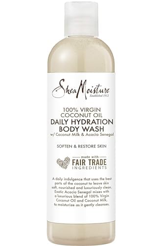SheaMoisture Virgin Coconut Oil Body Wash, 19.8 FL Oz Beauty & Personal Care Shea Moisture