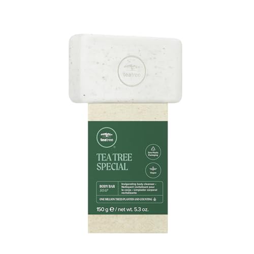 Tea Tree Body Bar Soap, Deep Cleans + Exfoliates, For All Skin Types Beauty & Personal Care Tea Tree