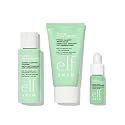 e.l.f. SKIN Blemish Breakthrough Blemish Control Basics Kit, Travel-Size Acne Skincare Routine, Cleanser, Serum & Moisturizer, Vegan & Cruelty-Free Beauty & Personal Care e.l.f.