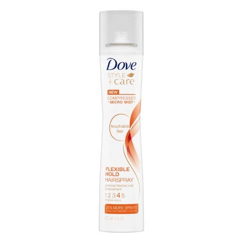 Dove Style + Care Hair Spray Flexible Hold 5.5 oz (Pack of 4) Beauty & Personal Care Dove