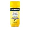 Neutrogena Sunscreen Lotion Beach Defense SPF 70, Face & Body Sunscreen, Broad Spectrum, Fast Absorbing, 6.7 Fl Oz, Water Resistant 80 Min, Oil-Free Beauty & Personal Care Neutrogena