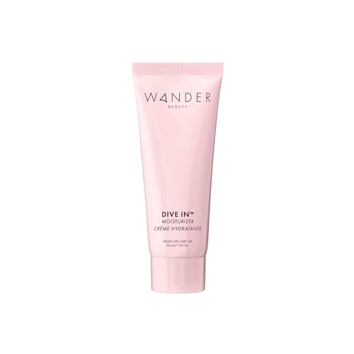 Wander Beauty Dive In Moisturizer - 8-in-1 Hydrating Face Moisturizer For 72h Hydration - Plump, Brighten, & Rejuvenate Skin with 13 Fruits & 4 Flower Beauty & Personal Care Wander Beauty