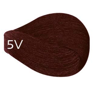 Vivitone Permanent Cream Color (5V Light Violet Brown) 3oz. - 100% Grey Coverage, Long Lasting Shine, Made in Italy. Beauty & Personal Care Vivitone