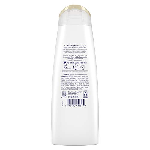 Dove Nourishing Secrets Shampoo Smoothing 12 oz Beauty & Personal Care Dove