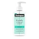 Neutrogena Evenly Clear Acne Cleanser with 2% Salicylic Acid & 2% PHA Exfoliant, Gentle Foaming Face Wash Clears Clogged Pores & Blackheads While Beauty & Personal Care Neutrogena