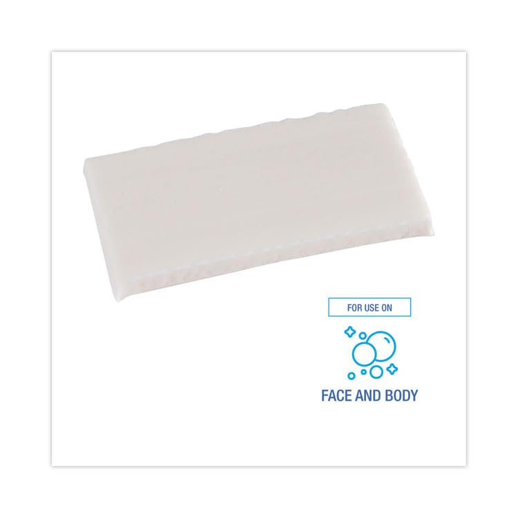 Boardwalk Face and Body Amenity Soap, Flow Wrapped, Floral Scent, # 1 1/2 Bar, 500/Carton Beauty & Personal Care Boardwalk