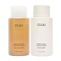 OUAI Detox Shampoo & Medium Hair Conditioner Bundle - Clarifying Shampoo for Build Up, Dirt, Oil, Product and Hard Water & Hydrating Conditioner Beauty & Personal Care OUAI