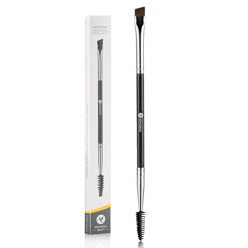 KINGMAS Eyebrow Brush Lashes Spoolie Duo Angled Eye Brow Brush Beauty and Personal Care KINGMAS Default Title