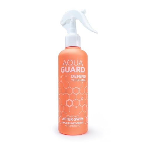 AQUA GUARD After-Swim UV Leave-In Detangler | Fresh, Easy Hair After Every Swim | Now With UV Protection To Prevent Sun Damage Beauty & Personal Care AQUA GUARD